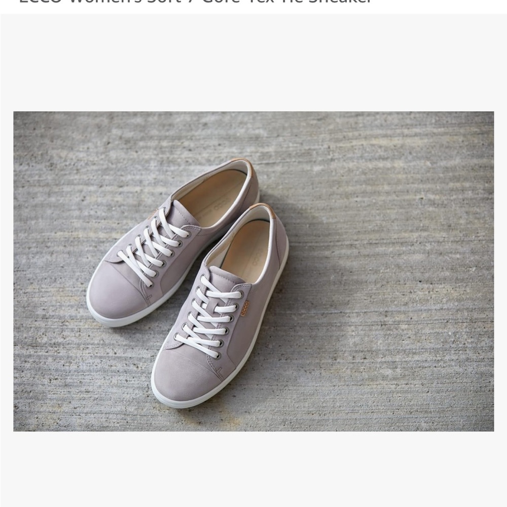 ECCO Women's Soft 7 GORE-TEX Sneakers - Gray Rose